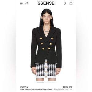 Balmain blazer